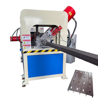 Máquina de perfuração de aço automática do canal do CNC pneumático-pedido carimbando posto para indústrias da construção