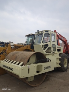 Ingersoll-Rand SD-100D Single Drum Static <b>Road</b> <b>Roller</b> Diesel Engine <b>Used</b> - Product Image 6
