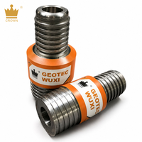Adaptateur de raccord de tige de forage en acier au carbone AQ BQ NQ HQ PQ pour système de forage par câble, exploration géologique