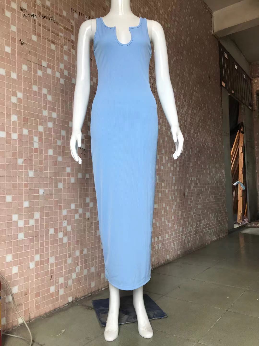 Sky Blue long dress