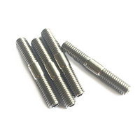 GR5 Titanium Bolts M10*45mm Double End Threaded Stud Screw Bolt Factory Price Hex Socket Threaded Rods