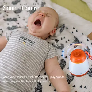Machine intelligente à bruit blanc Machine sonore de sommeil de bébé Dispositif de thérapie de l'insomnie Machine sonore de sommeil de bébé