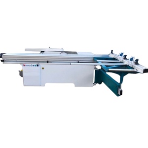 Scie à panneaux industrielle à table coulissante de haute précision pour le travail du bois, scie à bois diesel - Product Image 1