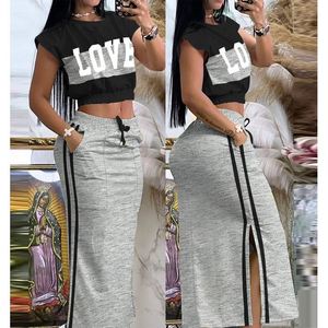 Venta al por mayor <span class=keywords><strong>Ropa</strong></span> <span class=keywords><strong>de</strong></span> mujer Cadera alta Fina <span class=keywords><strong>Todo</strong></span> Casual Wear Falda larga ajustada - Product Image 1