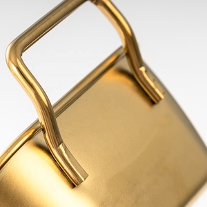 Bán buôn sang trọng bên món ăn bát vàng bạc lớn không thể phá vỡ nước sốt ngâm cup <span class=keywords><strong>Set</strong></span> cho snack gia vị máy rửa chén và lò nướng an toàn - Product Image 5