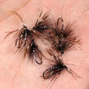 Mosca de Pesca Tenkara Nymph, Mosca Húmeda <span class=keywords><strong>para</strong></span> Trucha, Mosca Suave con Pelo de Araña, Señuelos <span class=keywords><strong>para</strong></span> Trucha y Salmón, Color Negro, Naranja y Amarillo - Product Image 4
