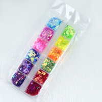 Paillettes brillantes sirène pour ongles, décorations irrégulières, accessoires pour styliste d'art des ongles
