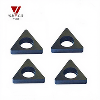 VUILI OEM Lame triangulaire en carbure cémenté en acier inoxydable de haute qualité, personnalisée, pour tours mécaniques et coupe de pièces
