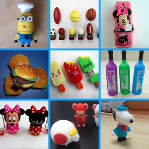 Cartoon Shaped <b>USB</b> <b>Flash</b> <b>Drive</b> 4GB 8GB 16GB 32GB 64GB 128GB 256GB 512GB 2GB 1GB 512MB 256MB <b>USB</b> 2.0 Personalized Customization - Product Image 2