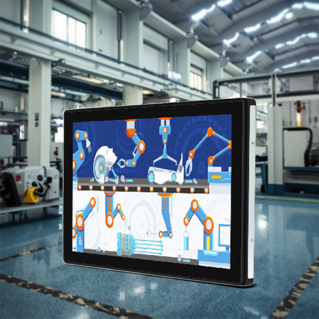 Latest 7 10 13 15 19 24 27 32 Inch Industrial Grade 10 Points Touch Screen Monitor Capacitive Monitor Metal Casing Monitor