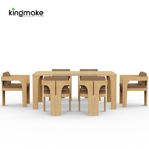Juego de Muebles de Madera para Exteriores de Alta Gama, Directo de Fábrica, Muebles de Comedor de Teca de Grado A, Silla de Jardín de Lujo para Resort o Restaurante - Product Image 6