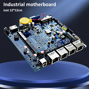 Kinh Tế Router 4 Lans An Ninh Mạng x86 Công Nghiệp Tường Lửa Barebone J4125 N5000es Nano Máy Tính PC Nhúng Gồ Ghề PC - Product Image 3