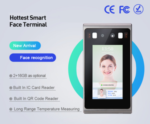 Năng động nhận dạng khuôn mặt & QR mã quét kiểm soát truy cập thiết bị đầu cuối với nhiều người sử dụng hệ thống khóa cửa PVC chất liệu loại thẻ - Product Image 6