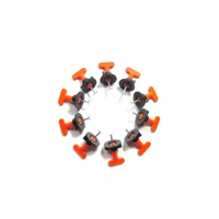Système de nivellement de carreaux T-lock de couleur orange Système de nivellement de carreaux Tlock de conception avancée