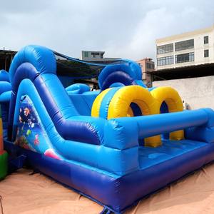 Parque de Atracciones Uso comercial Gorila inflable Casa de rebote Uso Carrera de obstáculos inflable - Product Image 3