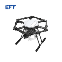 Drones agricoles EFT E610P pour l'irrigation des fermes, pulvérisation et semis, 10L, 6 axes, UAV, drones agricoles à haute efficacité pour la pulvérisation