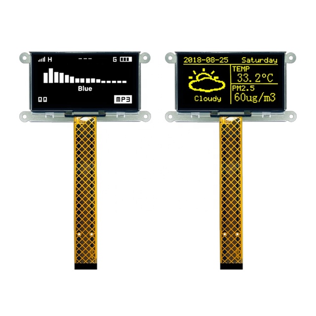 Pure Evoke 2.7 Inch OLED Display Module with 128x64 Resolution PMOLED Screen