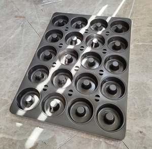 Thương Mại Bakeware Không Dính Alusteel 12 Cup Vòng Bánh Nướng Pan/Muffin Khay - Product Image 6