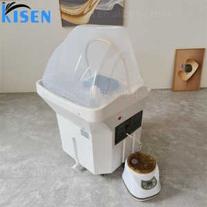 Kisen – Équipement de salon en gros : Bac à shampoing, unité de lavage, fauteuil de coiffure, mobilier de salon de coiffure à vendre pour salon de barbier - Product Image 2