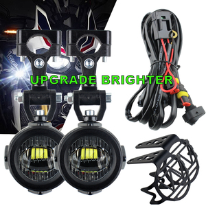 Fari <span class=keywords><strong>Fendinebbia</strong></span> per <span class=keywords><strong>Moto</strong></span> R1200GS ADV F800GS F700GS F650GS K1600, Lampada Ausiliaria LED 40W, Fascio Spot 360 Universale - Product Image 2