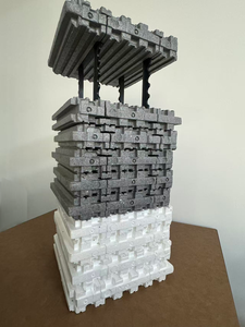 Expanded <strong>Polystyrene</strong> EPS ICF <strong>Block</strong> <strong>Blocks</strong> Insulated Concrete Forms InsulatingICF Building System Panel Sandwich Wall Panel - Product Image 5