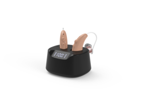 Aides auditives professionnelles pour seniors souffrant de surdité sévère - Gain de 45 dB, précision 16 canaux, batterie 50H avec étui de charge - Product Image 5