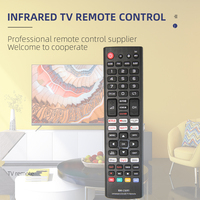 Control Remoto Universal IR para TV RM-L1691, Compatible con Televisores LCD Inteligentes Samsung, LG, Toshiba, para Todos los Mercados