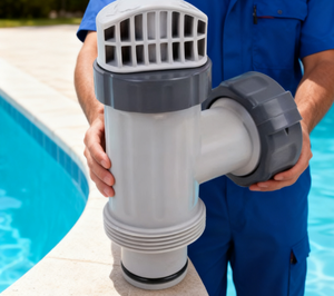 Grand ensemble de soupape de piston de <span class=keywords><strong>piscine</strong></span> en plastique Downcomer Raccords de tuyau de drainage allongés <span class=keywords><strong>pour</strong></span> évier unique - Product Image 4