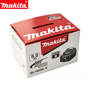 Batería Ligera de Iones de Litio <span class=keywords><strong>Makita</strong></span> de 18 V y <span class=keywords><strong>5.0</strong></span> Ah para Taladro/Atornillador/Amoladora <span class=keywords><strong>Makita</strong></span>, Batería Recargable de Alta Eficiencia - Product Image 1