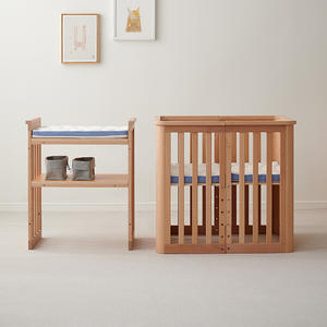 Cama Infantil Multiusos de Madera de Haya con Diseño Moderno y Simple para Decoración del Hogar, Ajustable y Combinable, NUEVO DISEÑO <span class=keywords><strong>2026</strong></span> - Product Image 5