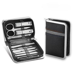 Ensemble de 26 coupe-ongles en acier inoxydable de haute qualité pour <span class=keywords><strong>pédicure</strong></span> et <span class=keywords><strong>manucure</strong></span> Sac à fermeture éclair Outil de beauté multi-usage Pince à cuticules - Product Image 5