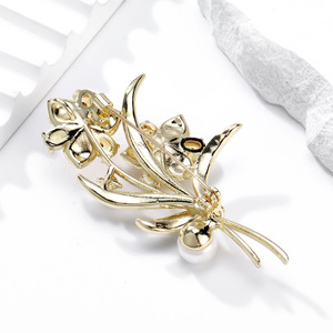 Novo Broche de Rosa Estilo Chinês Feminino, Elegante e Sofisticado, Acessório de Vestuário Anti-reflexo - Product Image 3