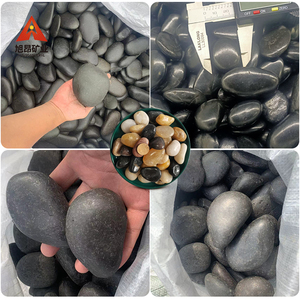 Guijarros de piedra natural pulida de alta calidad de suministro de fábrica para proyectos de paisajismo de caminos de jardín al aire libre ecológicos - Product Image 3