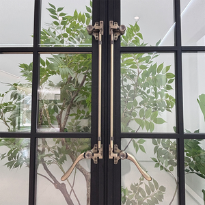 หน้าต่างอลูมิเนียมอัลลอยด์สไตล์ยุโรป, ฉากกั้นพับโค้งแบบวินเทจ และหน้าต่างบานเปิดแบบโรงแรม - Product Image 4