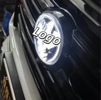 Emblème de calandre LED dynamique à éclairage de bienvenue pour Toyota Land Cruiser Prado – Accessoire de modification automobile lumineux