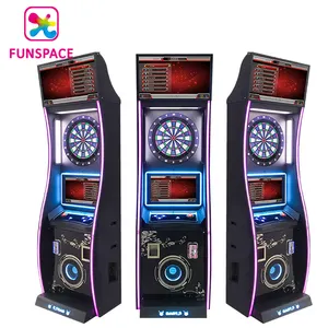 Funsapce Coin Operated Indoor Darts Game Entertainment Electronic Darts Machine For Sale