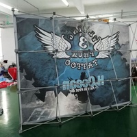 Support de cadre pop-up magnétique personnalisé pour exposition publicitaire