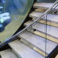 Verre feuilleté double de sécurité en PVB SG, trempé et flotté, transparent, pour salle de bain, extérieur, clôture solaire, garde-corps