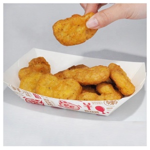 Barquettes en papier personnalisées <span class=keywords><strong>de</strong></span> 10 oz pour hot-dogs, nuggets <span class=keywords><strong>de</strong></span> poulet, frites et gaufres à emporter – Idéales pour la restauration rapide en gros pour restaurants - Product Image 6