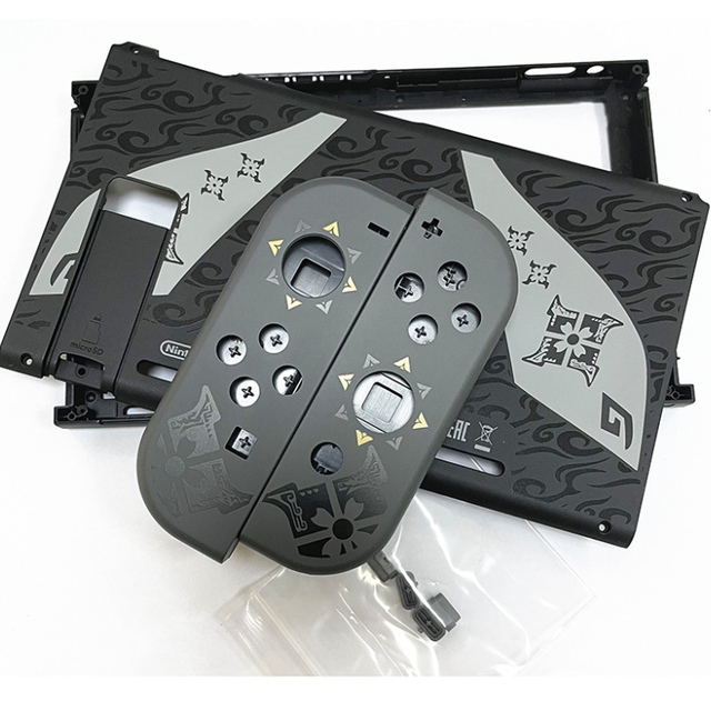 Gamepad Replacement Shell for Nintendo Switch Game Console Upper Lower Cover Controller Joysticks Case