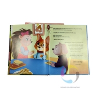 En Chine imprimé couverture rigide bande dessinée personnalisée enfants livre d'images impression couverture rigide auto-édition enfants livre impression livre de coloriage
