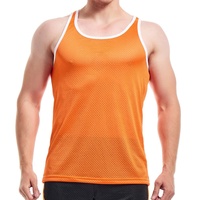 Chaleco Deportivo Personalizado para Hombre, Talla Grande, Transpirable, Estampado, Camiseta Deportiva sin Mangas, Malla Lavada, Informal, para Correr