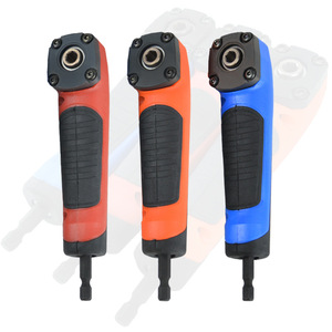 Right Angle Electric Drill 1/4 Inch Reversible High Torque Screwdriver Corner Bender Tool - Product Image 1