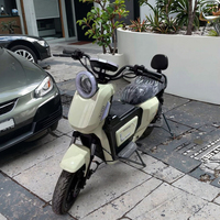 Vélo de ville électrique sans balais 350 W, cadre en acier, 7 vitesses, suspension intégrale, batterie au plomb-acide 48 V, écran LCD adapté