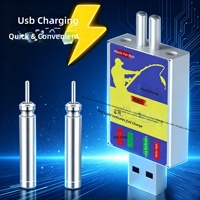 Kit de chargeur USB pour batterie rechargeable de flotteur de pêche électronique avec protection contre les surcharges pour la pêche de nuit - Vente en gros