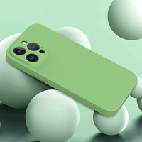 Étui en silicone véritable liquide couleur personnalisée gratuite véritable Fundas Para Celular pour iPhone 15 14 13 12 11 Pro Max accessoires de téléphone portable