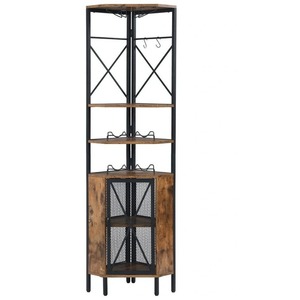 Mueble para vinos, mueble esquinero, mueble de almacenamiento, mueble alto para sala de estar, mueble para preparación de alimentos, mueble para té doméstico - Product Image 1