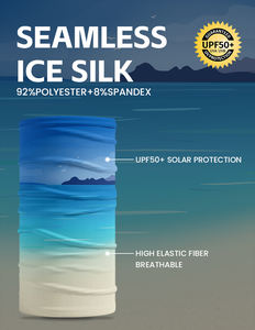 Leo Outdoor Summer Ciclismo Bandana Barato <span class=keywords><strong>Silk</strong></span> Wrap Neck Gaiter con enfriamiento de hielo A prueba de viento Diadema Bufanda para deportes - Product Image 6