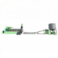 Granulateur à vis simple RUIOU pour le recyclage de plastiques secs HDPE/LLDPE/PP/PVC 45kW 220V/380V/440V