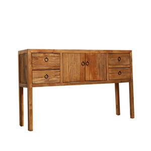 Vitrina china de madera de olmo <span class=keywords><strong>antiguo</strong></span> para sala de estar <span class=keywords><strong>Armario</strong></span> de zapatos <span class=keywords><strong>Armario</strong></span> de almacenamiento de llaves - Product Image 5